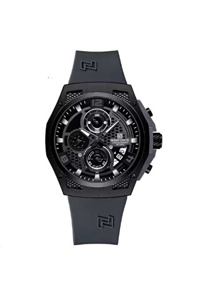 Naviforce Men's Wrist Watch Function Silicone Band 2107