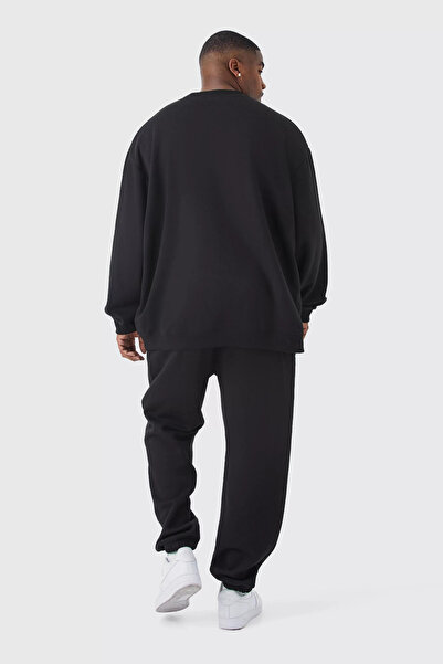 Superlife Men's Battal Relaxed Fit Slim Sweatpants Spr24Bea51