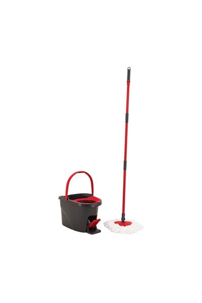 Vileda Durable Triangular Wringer Mop and Foot Pedal Bucket Set