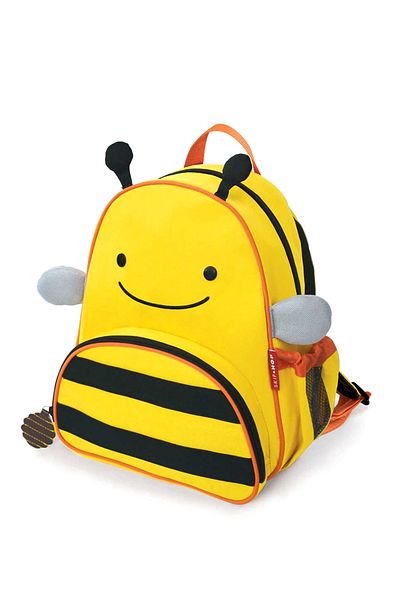 Skip Hop Yellow Kids Backpack with Bee Design