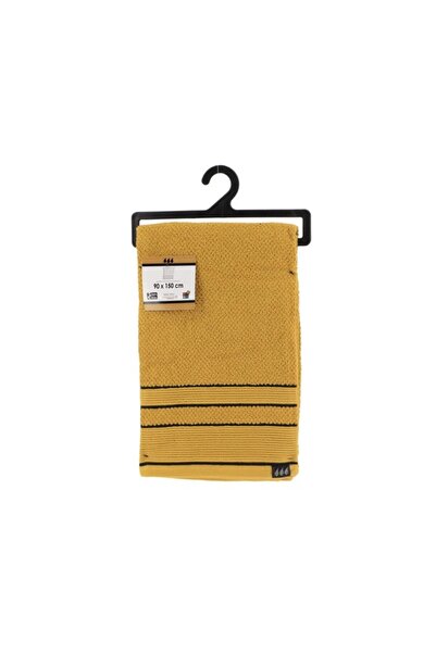 Tendance منشفة حمام ناعمة من القطن الفاخر ثنائية الألوان 90 × 150 سم