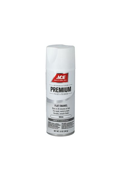 ACE طلاء رذاذ مينا مسطح ممتاز 12 أونصة