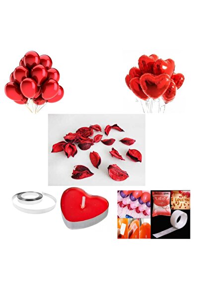Hayaller Dükkanı 14 Şubat Sevgililer Günü Romantik Oda Mekan Süsleme Özel Gün...