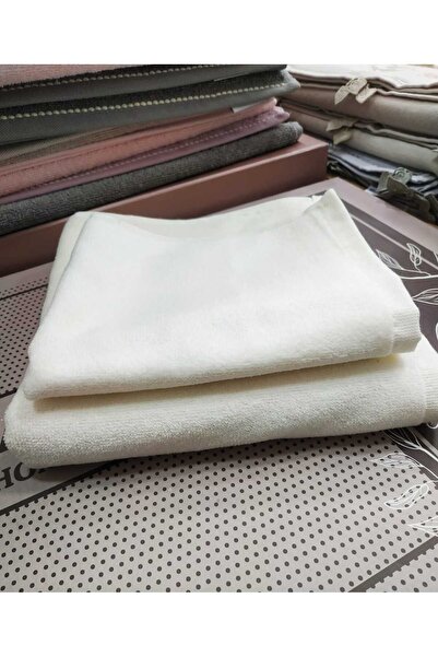 HMZ Textile Straight Draw with Velvet Mother and Girl Towel. Solid Color Velvet Gross Mother and Girl Towel