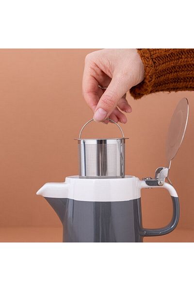 La Cafetiere Barcelona Modern Design Ceramic Tea Pot 420ml