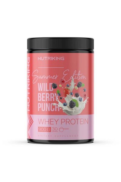 Nutriking Whey Protein - Summer Edition 900g, 30 Serve Blackberry