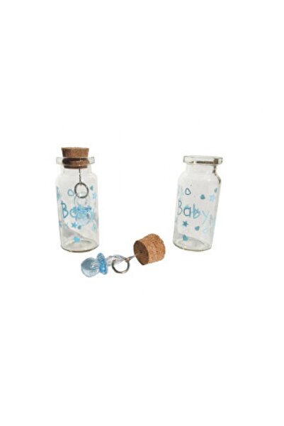 Hayaller Dükkanı 20 Pieces Bottle Cork Stopper with Spout Small Blue P1-