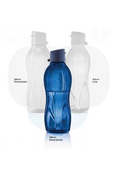 Tupperware Eco Bottle 500 ml & Easy Cap - Polar Night