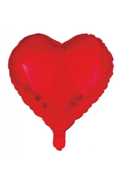Hayaller Dükkanı Red Foil Balloon - 18Inch Pk:50-
