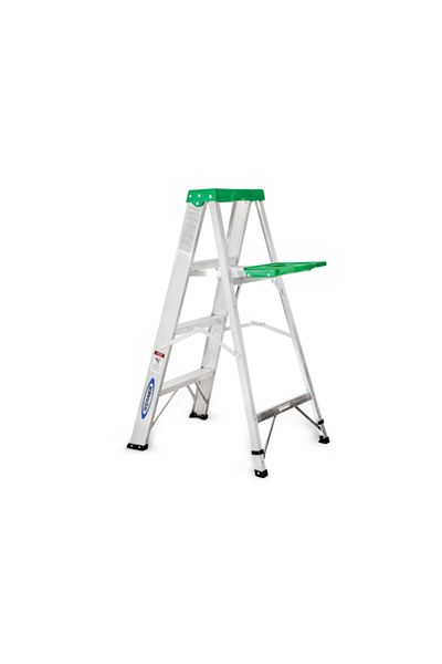 WERNER 3-Step Aluminum Ladder 4ft 354