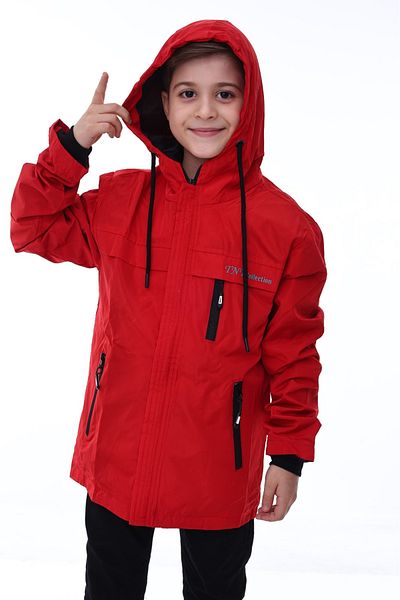 TNY Collection Special Series Water and Windproof Reflector Embroidered Memory Summer Coat/Raincoat