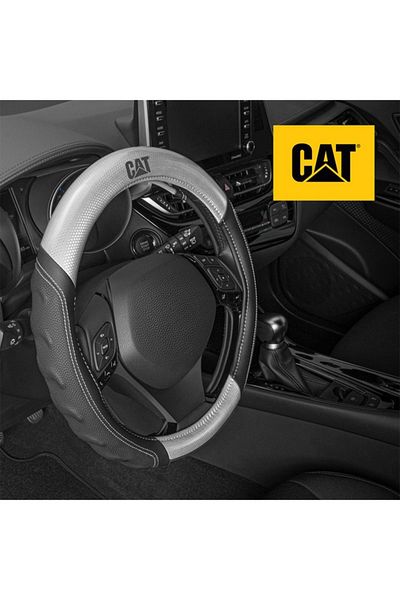 Cat Japanese Grip Steering Wheel Cover 14.5-15.5inch