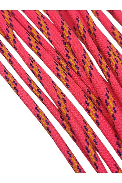 PARACORD Rope 4 mm Neon Pink Colors Marbled 10 Meters
