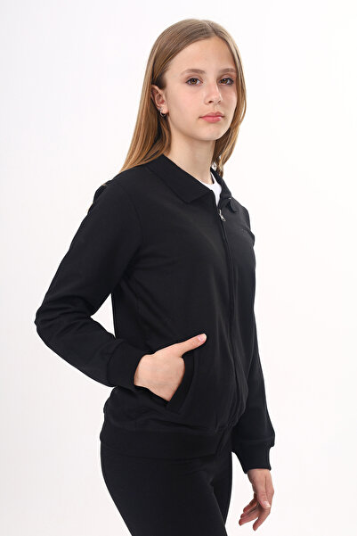 Toontoy School Embroidered Girl's Cardigan