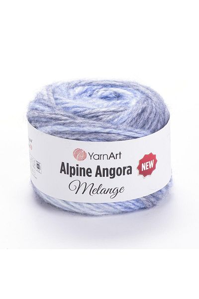 Yarnart Alpine Angora Melange - Νέο Χειροποίητο Νήμα Πλεξίματος 6401