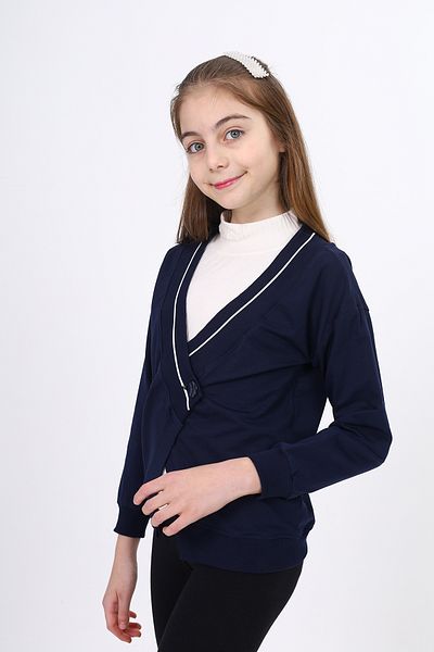 Toontoy Girl's School Cardigan