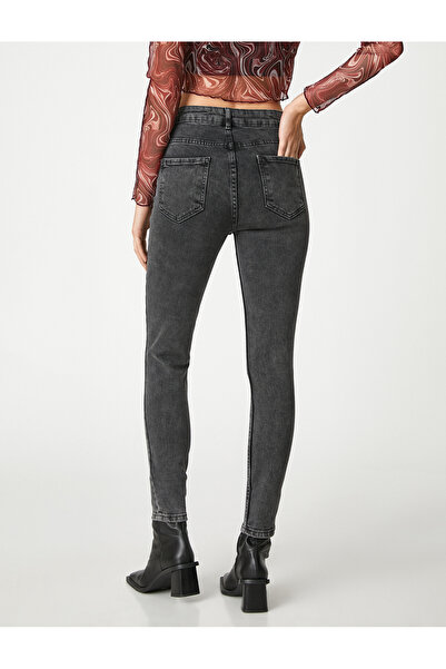 Koton Džíny Slim Fit s vysokým pasem Skinny Leg - Carmen Jean