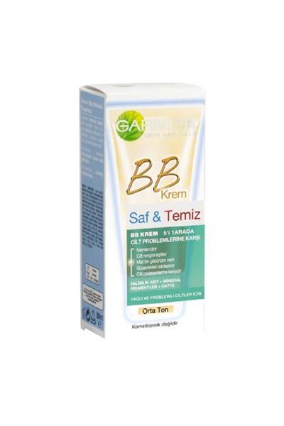 Garnier BB Krem Saf Temiz Yağlı Ciltler için Orta Ton 50 ml
