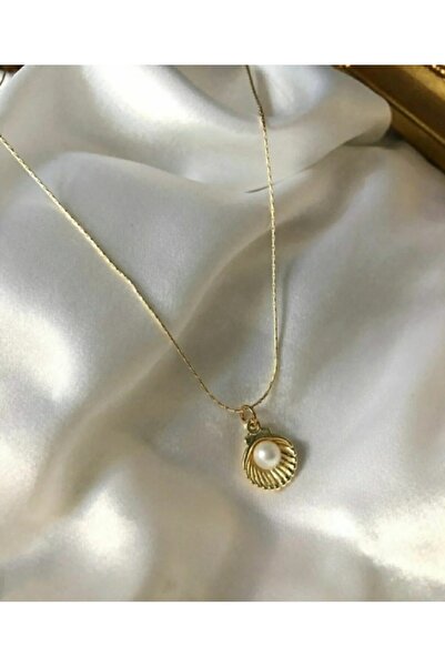 MAKSESUAR İncili Deniz Kabuğu Kolye