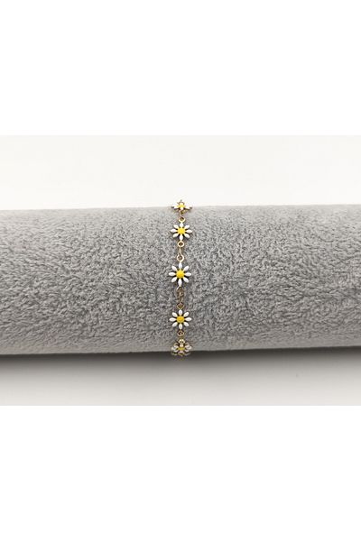 Alina Jewelry Stylish Steel Anklet with Elegant Stone Detail
