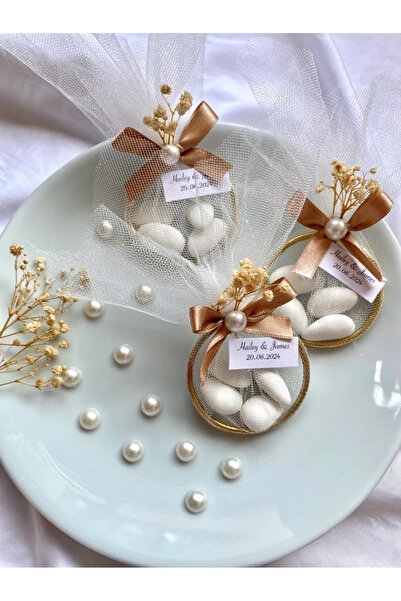 Larmina Decoration 15 bucăți de bomboane decorate cu inele