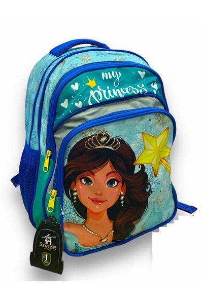 Sentor Snılk22-04k Geanta pentru școala primară My Princess Blue