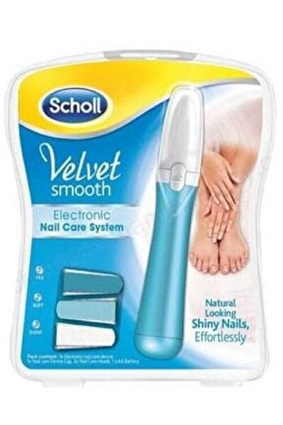 Scholl Velvet Smooth Elektronik Tırnak Törpüsü Bakım Seti