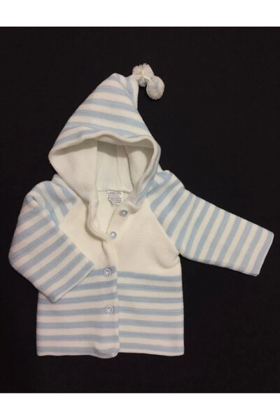 MİNİCEY BABY Baby Boy Hooded Winter Cardigan