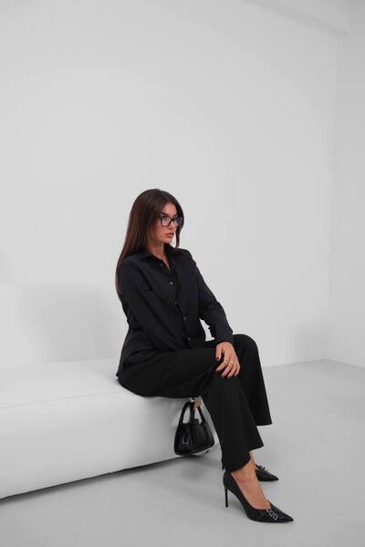 Secret Passion Lingerie New Season Γυναικείο πουκάμισο Oversize - Μακρυμάνικο, Γιακάς Πουκάμισου, Επενδυμένο 24W18005