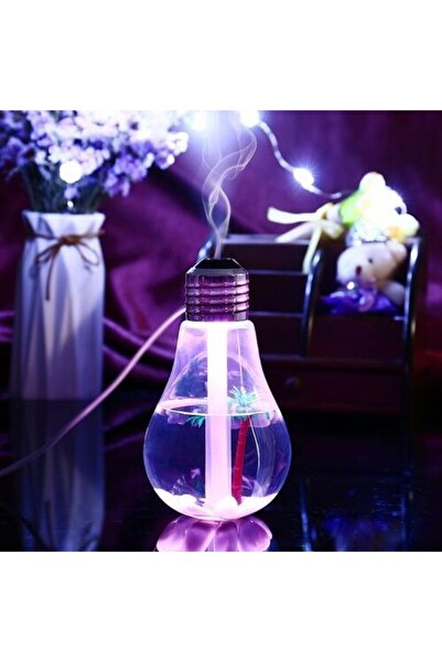 MARMORİ Marmori Ampul Hava Nemlendirici LED Gece Lambası Uçucu Yağ Difüzörü A...