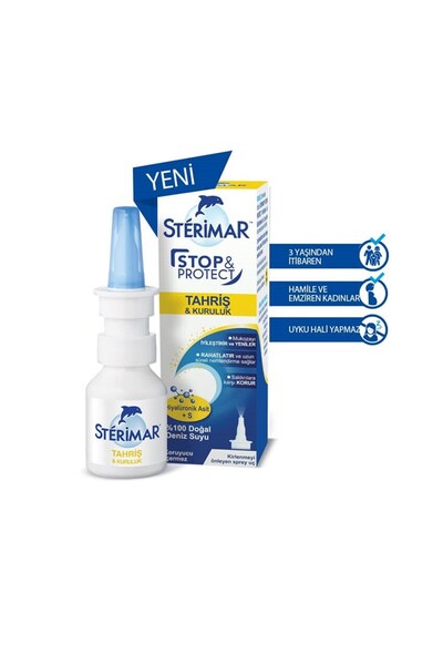 Sterimar Stop & Protect Tahriş & Kuruluk Burun Spreyi 20 ml