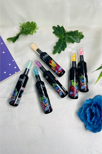 LYLLIA Avengers Çantalı 6'lı Marker Kalem Set / Fosforlu Kalem / İşaretleme K...