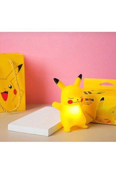 LİMAN Pokemon pikachu ışıklı uyku arkadaşı ve oyuncak