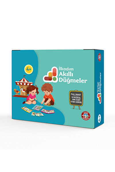Çocuk Akademi İlkadım Akıllı Düğmeler 4 Yaş Full Paket