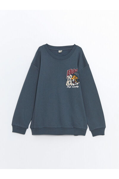 LC Waikiki Момчешка суитшърт с качулка за колоездене - W4ce32z4