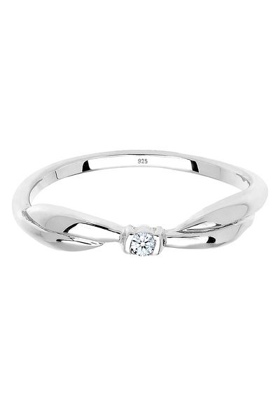 ELLI Ring Verlobung Diamant 925 Sterling Silber