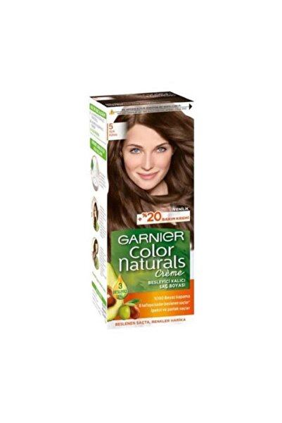 Garnier Colour Natural Boya - 5 Açık Kahve