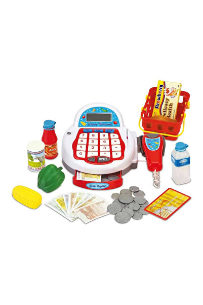 TOYFEST Cash Register Sesli ve Işıklı Yazar Kasa Seti