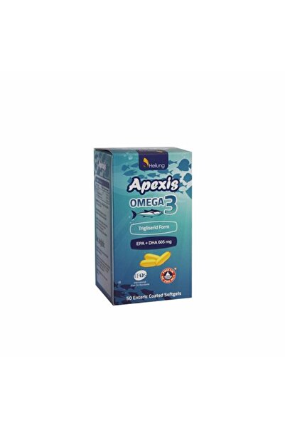 Apexis Omega-3 50 Capsules - Elegant Pack
