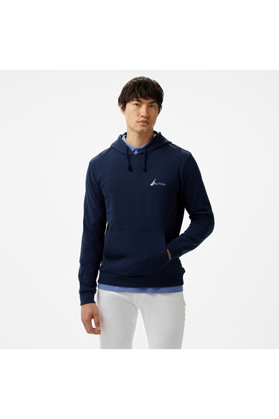 Nautica Erkek Lacivert Standart Fit Sweatshirt