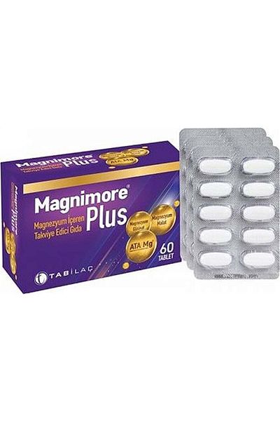 Magnimore Magnesium Containing Plus 60 Supplementary Food