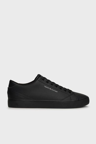 Tommy Hilfiger Men's Sneakers - Logo and Leather Blend, Fm0Fm05041 Bds