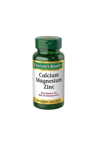 Nature's Bounty Calcium Magnesium Zinc 100 Tablet