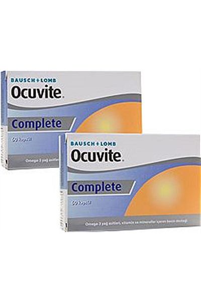 Ocuvite 60 Capsules Complete - 2-Piece Deal Pack