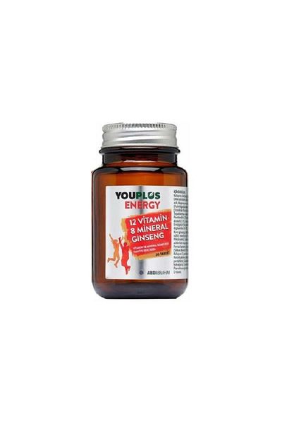 Youplus Energy Vitamin Mineral Complex 30 Tablets