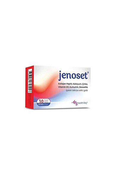 Jenoset Collagen Peptit Vitamin D3 Kurkumin Boswellia 30 Kapsül
