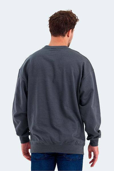 Slazenger Ανδρικό φούτερ VADIK Σκούρο Γκρι