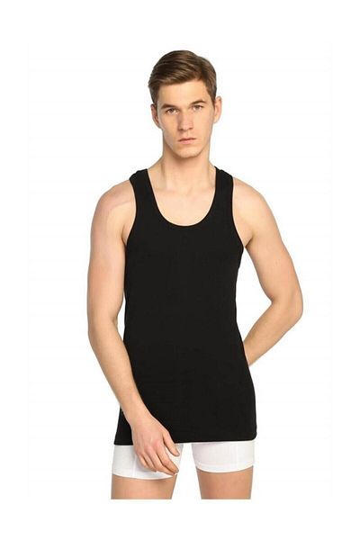 ENTAHA Seher Black 6 Pack Classic Men's Tank Top