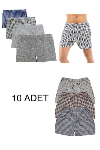 Modaley Giyim Σετ ανδρικών μπόξερ 10 πετσετών