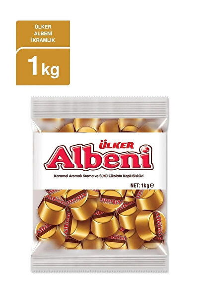 Ülker Albeni Catering Chocolate Bag with Caramel Filling 990 g